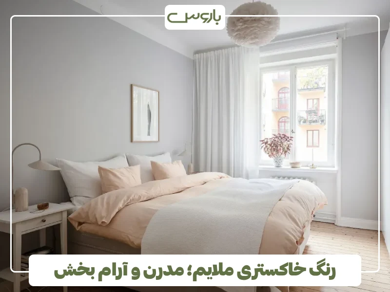 رنگ خاکستری ملایم؛ مدرن و آرام بخش (1)