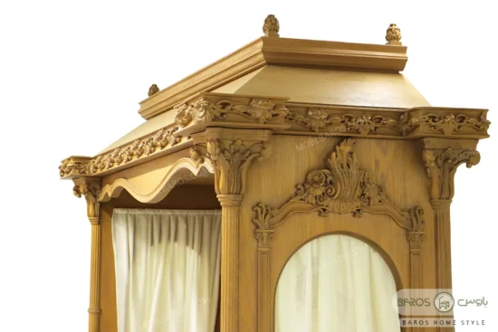 سرویس خواب دو نفره چوبی سرن (4)