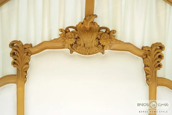 سرویس خواب دو نفره چوبی سرن (5)