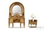 سرویس خواب دو نفره چوبی سرن (6)