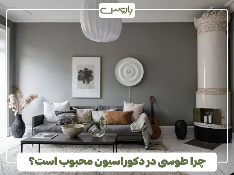 چرا طوسی در دکوراسیون محبوب است (2)