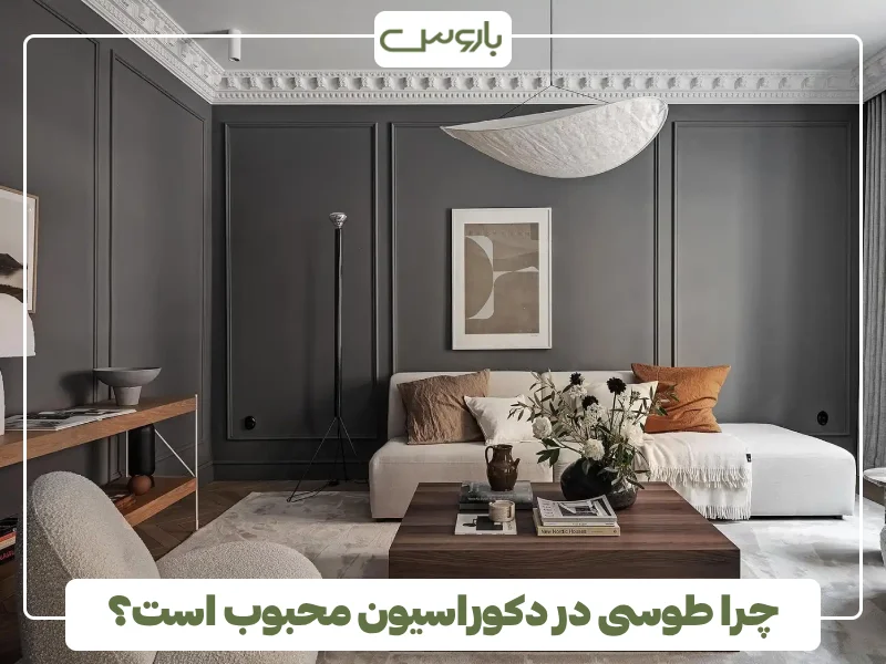 چرا طوسی در دکوراسیون محبوب است