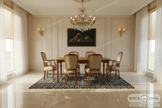 مبل + جلومبلی عسلی + ناهارخوری آماده ارسال فوری کد ۳ (6)