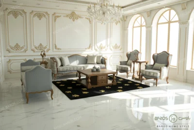 مبل + جلومبلی عسلی + ناهارخوری + میز تلویزیون – آماده ارسال فوری کد ۸ (2)