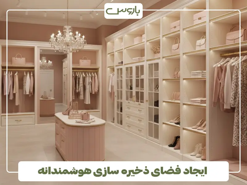 ایجاد فضای ذخیره سازی هوشمندانه