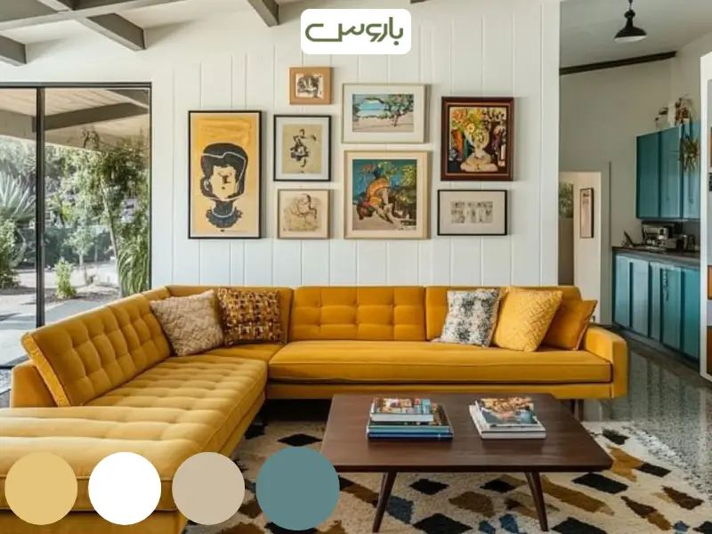 رنگ دکوراسیون منزل خردلی رنگ دکوراسیون منزل خردلی