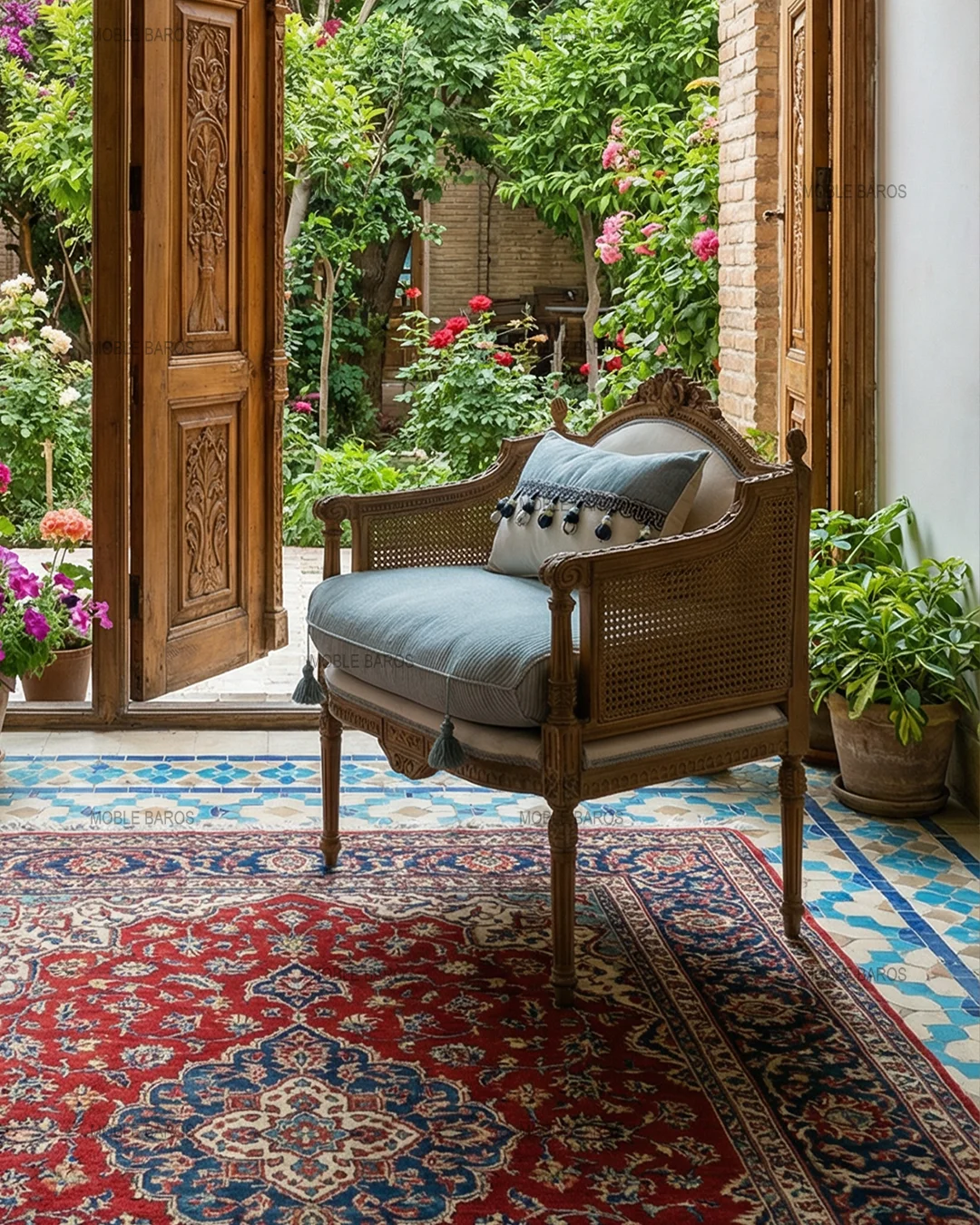 مبل تکنفره فرهام کد ۱ مبل تکنفره فرهام کد ۱