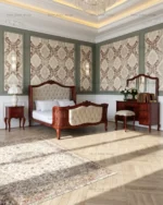 سرویس خواب دو نفره چوبی مبینا کد ۴ (1)