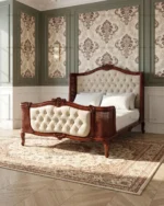 سرویس خواب دو نفره چوبی مبینا کد ۴ (2)