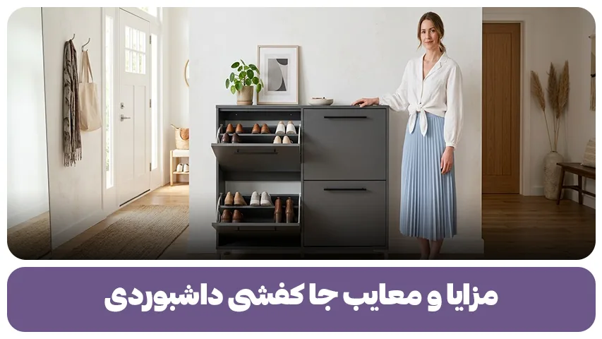 مزایا و معایب جا کفشی داشبوردی