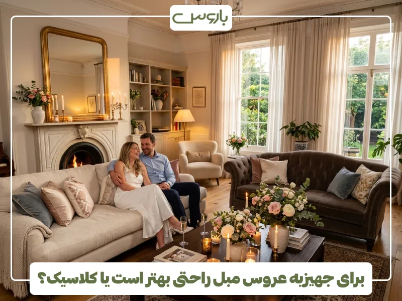 برای جهیزیه عروس مبل راحتی بهتر است یا کلاسیک؟ برای جهیزیه عروس مبل راحتی بهتر است یا کلاسیک؟