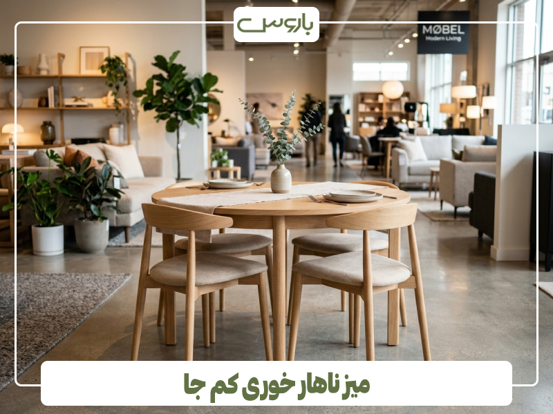 میز ناهار خوری کم جا