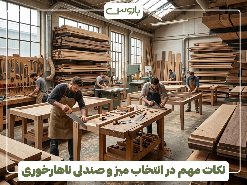 نکات مهم در انتخاب میز و صندلی ناهارخوری در اصفهان