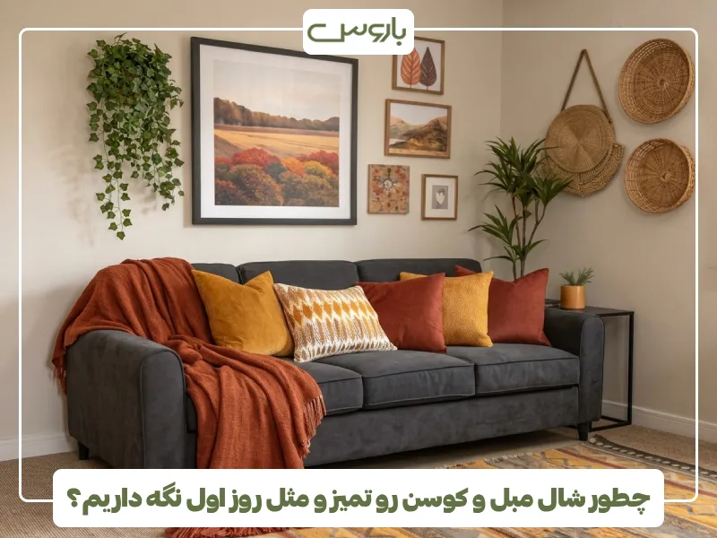 چطور شال مبل و کوسن رو تمیز و مثل روز اول نگه داریم؟ (1) چطور شال مبل و کوسن رو تمیز و مثل روز اول نگه داریم؟ (1)