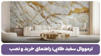 ترمووال سفید طلایی؛ راهنمای خرید و نصب