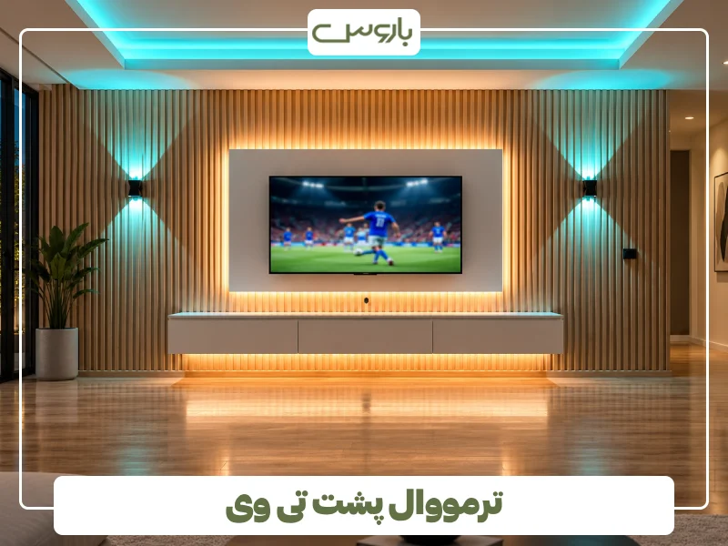 ترمووال پشت تی وی (1)