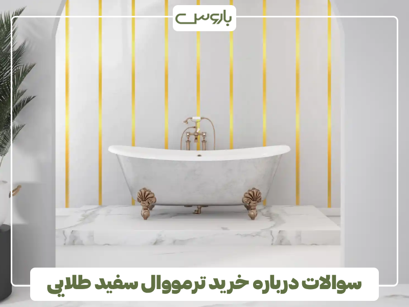 سوالات درباره خرید ترمووال سفید طلایی سوالات درباره خرید ترمووال سفید طلایی