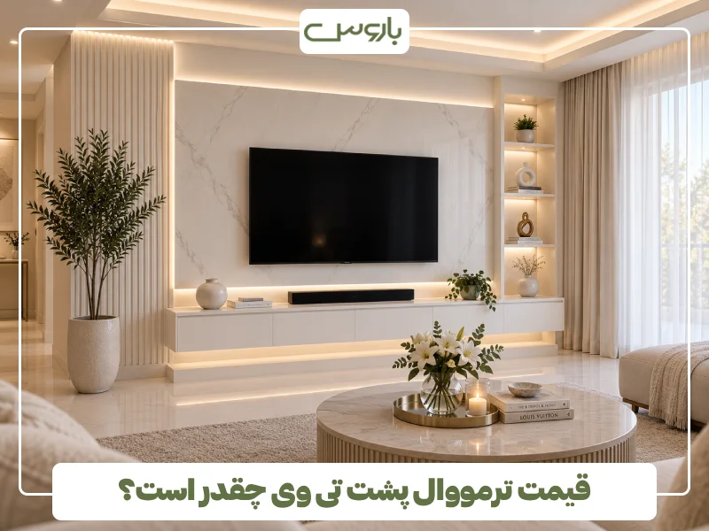 قیمت ترمووال پشت تی وی چقدر است؟