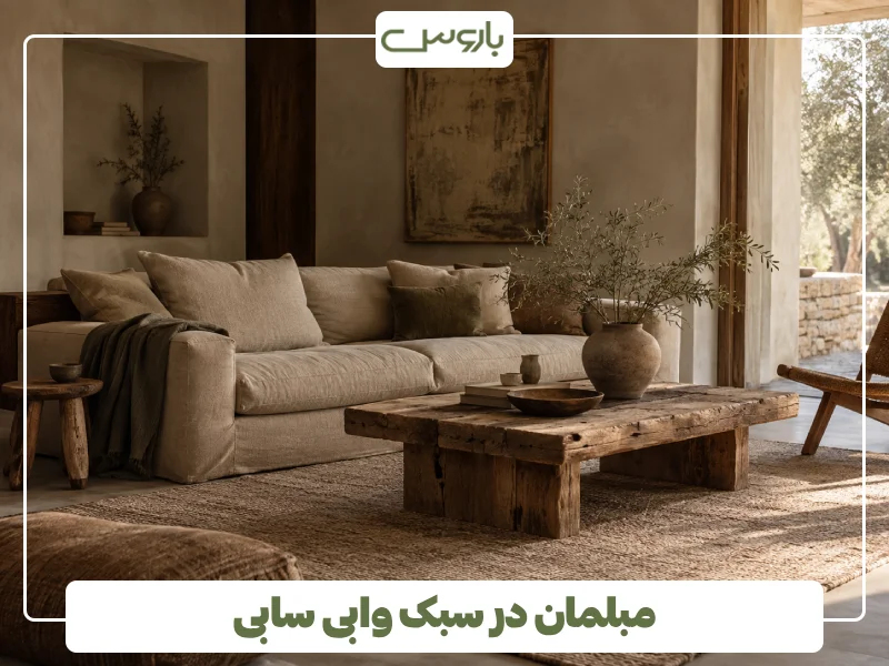مبلمان در سبک وابی سابی (1)