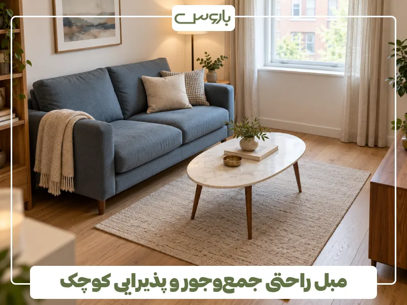برای مبل راحتی جمع وجور و پذیرایی کوچک (1)